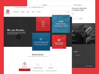 Parotec Solutions Homepage