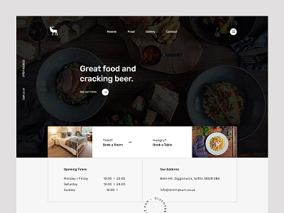 Hotel Landing page