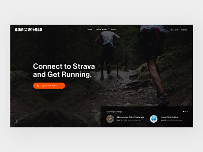 Run for the World design ecommerce layout ui user experience user interface ux web web design website