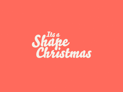 Dribble shapechristmas