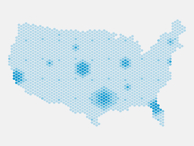 America Map Info Graphic