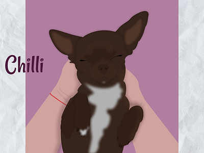 Chihuahua 2d art art chihuahua design dog illustration