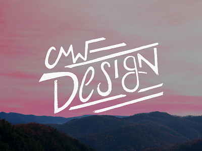 CMW Design graphic design illustration logo
