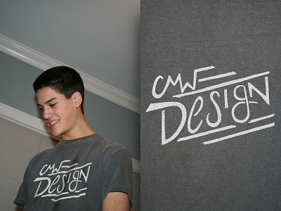 CMW Design T-shirt branding carson wells carsonwells cmw cmw design design logo t shirt