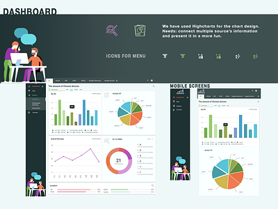 Tool for educational systems branding dashboard design illustration uxui vector web