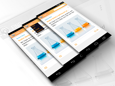 some pages android app for chemists android app chemists mobile ui ux