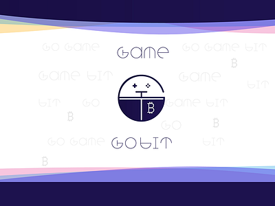 game bit bitcoin business game logo