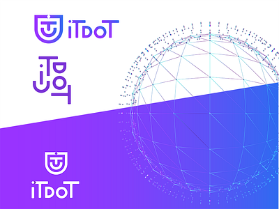 Itdot Logo Finale version branding design it logo