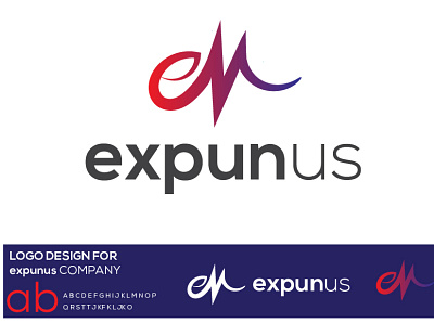 expunus logo 01 branding business card business development flayer company flayer graphic design icon illustration logo logo design medical