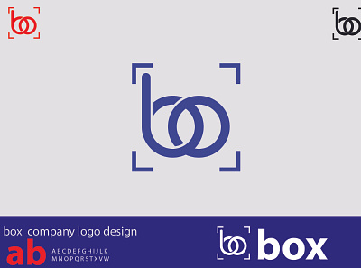 BOX company logo box logo branding company brand logo design graphic design illustration logo logo design vector