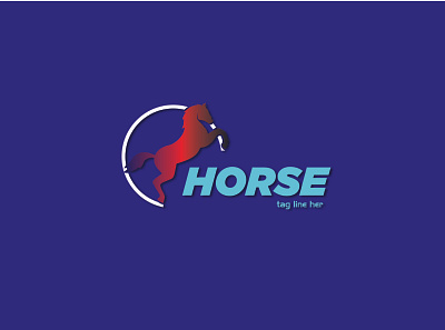 housro logo branding company flayer design factory graphic design horses icon logo logo design vector vector art