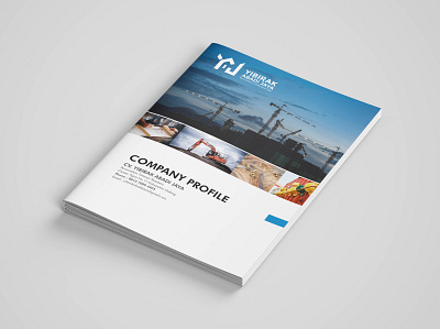 YAJ Company Profile Cover branding cover design