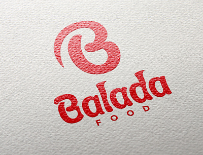 Balada logo branding design feed logo