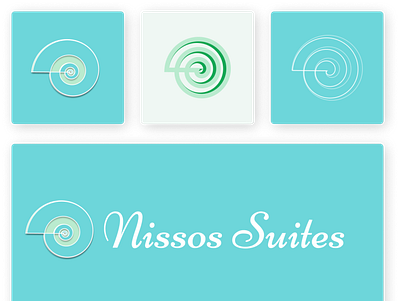 Nissos Suites Logo Design branding design logo