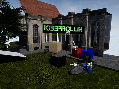 KeepRollin Main menu