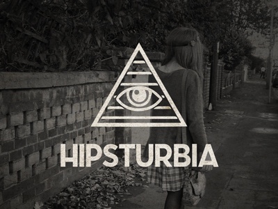 Hipsturbia Final Logo branding brig clothing hipster icon logo