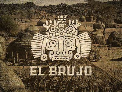 El brujo "The sorcerer" Logo branding identity illustration logo