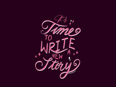 It’s time to write a new story!