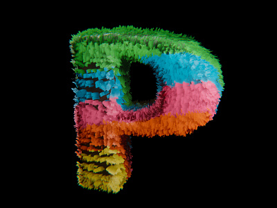 36 '19: P 36days p 36daysoftype 3d b3d pinata piñata