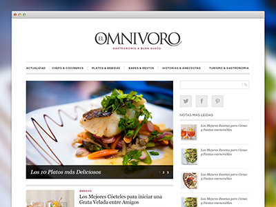 El Omnivoro blog clean elegant food minimal photography