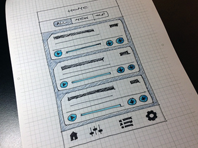 Phantom App audio player control app mobile iphone settings tracks samples sequencer mixer