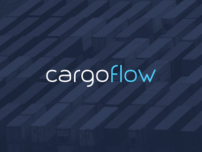 Cargoflow branding corporate flow font identity logistics logo modern sans serif startup tech typography