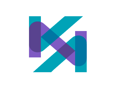Monogram branding design k logo monogram overlapping lines type typography