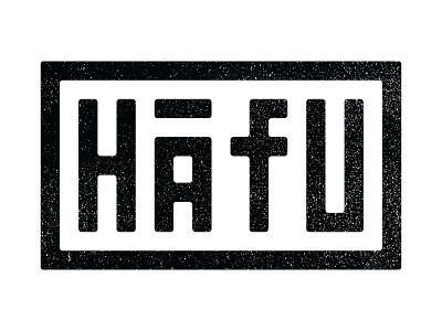Hāfu Chop Symbol branding chop symbol logo stamp
