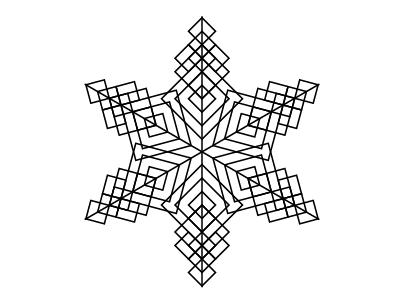 Snowflakes for the Holiday Card