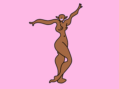 Body Energy Girl 07 animation branding design flat illustration illustrator logo minimal vector
