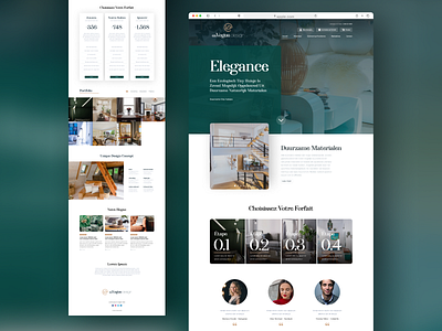 En Vogue Design Website design design web index interface landing page minimal page page design page ui ui ui design ui ux user interface web web design website website design website interface website landing website ui