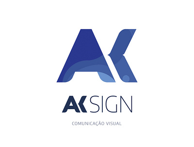 Logo Ak Sign Remake brand brand design brand identity branding design graphic design identity branding logo logo design minimal typography