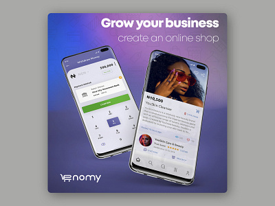 Enomy App Social media posts app enomy graphic design post layout social social media social media design