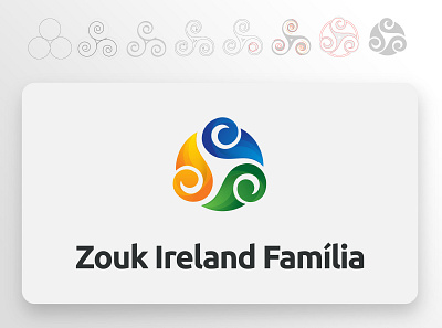 Logo Zouk Ireland Família branding design graphic design identity branding logo logo design logodesign logotype minimal vector