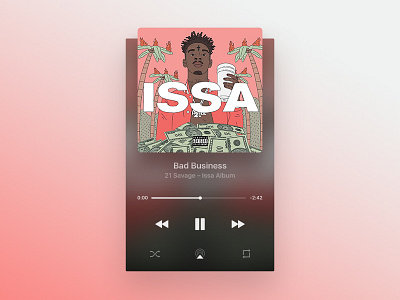 Issa Rdio App app blur design mobile music product rdio savage