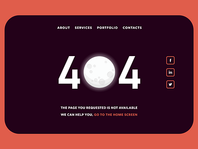 404 not found 404 clean concept design error illustration landingpage minimal ui webdesign website