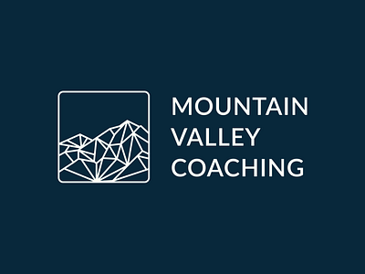 Mountain Valley Coaching Branding and Website branding copywriting design illustration illustrator logo minimal ui web web design website