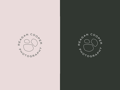 Reagan Cooper Photography Logo branding design illustration logo