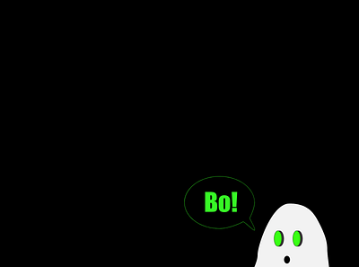 Not scary ghost black bo design dribbbleweeklywarmup ghost grey halloween illustration minimal neon not so scary halloween scary xd