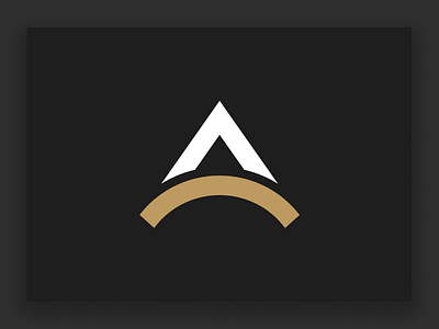 Brand Atlas Icon a agency branding gold icon logo studio