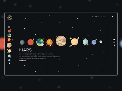 Planets Web Design