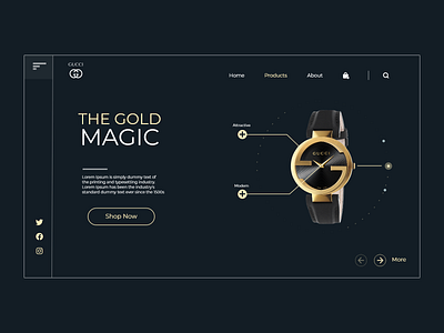 Watch Web Product Design