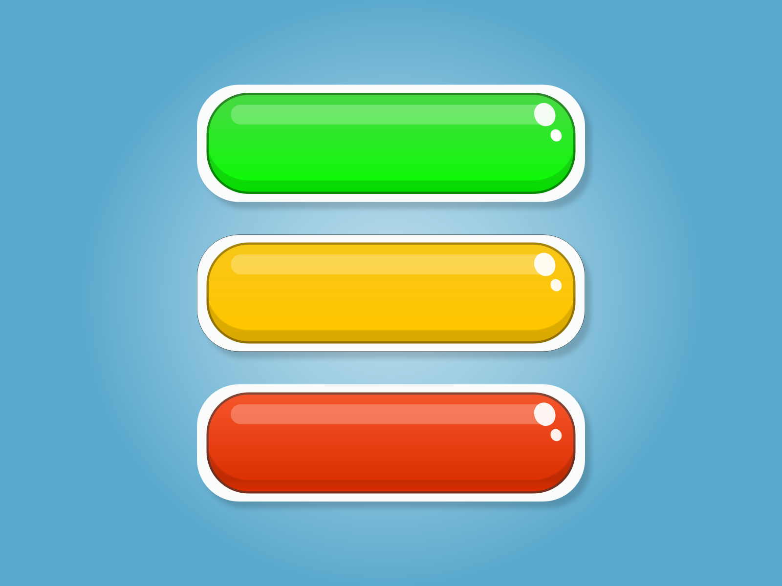 Mobile Game Ui Button Design By Omer On Dribbble