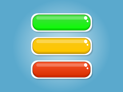 Mobile Game UI Button Design adobexd button game design game ui game ui button