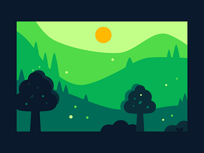 2D Little Forest 2d background forest game gameasset illustration