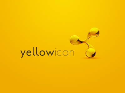Yellowicon - rebrand icon logo yellow