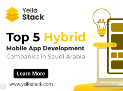 Top 5 Hybrid Mobile App Development Companies in Saudi Arabia