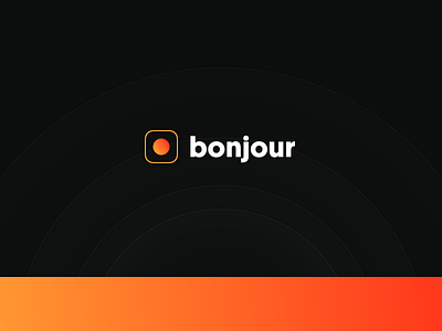 Bonjour | Logo & Introduction (+Rejected Propositions)