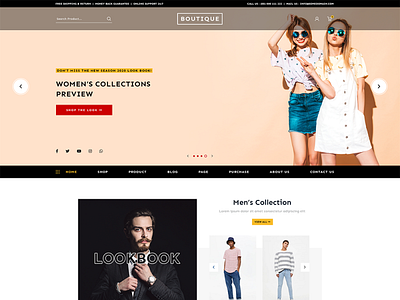 Buy Boutique WordPress Theme For Designing Business Websites