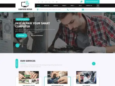 Buy Computer Repair WordPress Theme and Its Significance for Bus